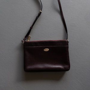 Maroon Coach crossbody
